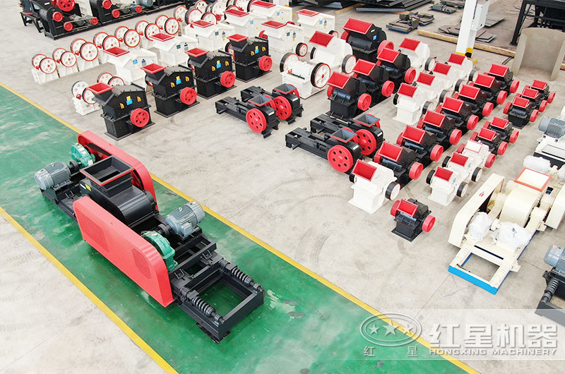 小型對輥式碎石子機(jī) 小型對輥式碎石子機(jī)