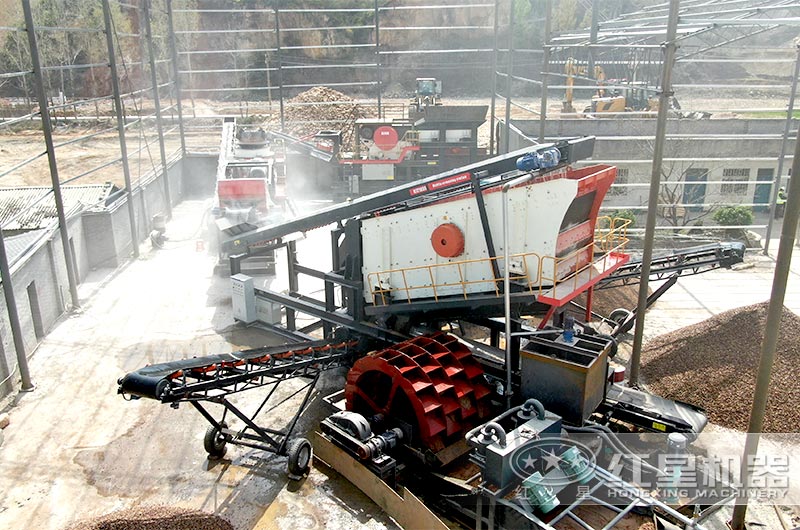 砂石骨料項目生產(chǎn)現(xiàn)場 砂石骨料項目生產(chǎn)現(xiàn)場