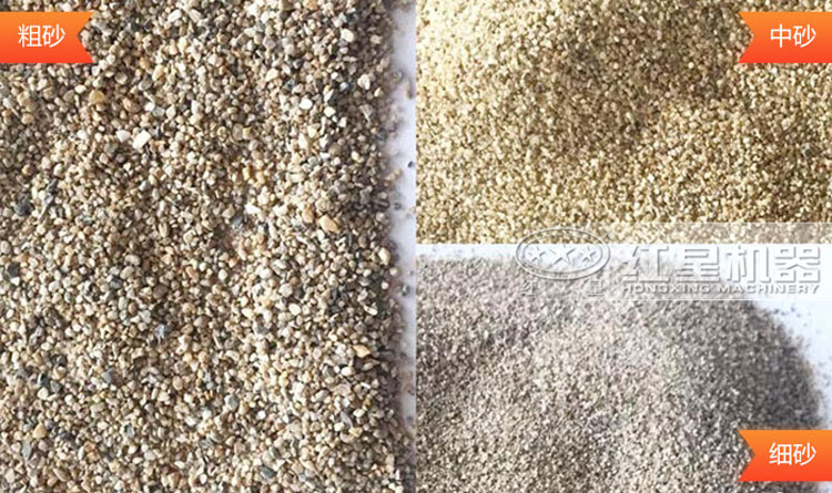 制砂成各種規(guī)格，應(yīng)有盡有