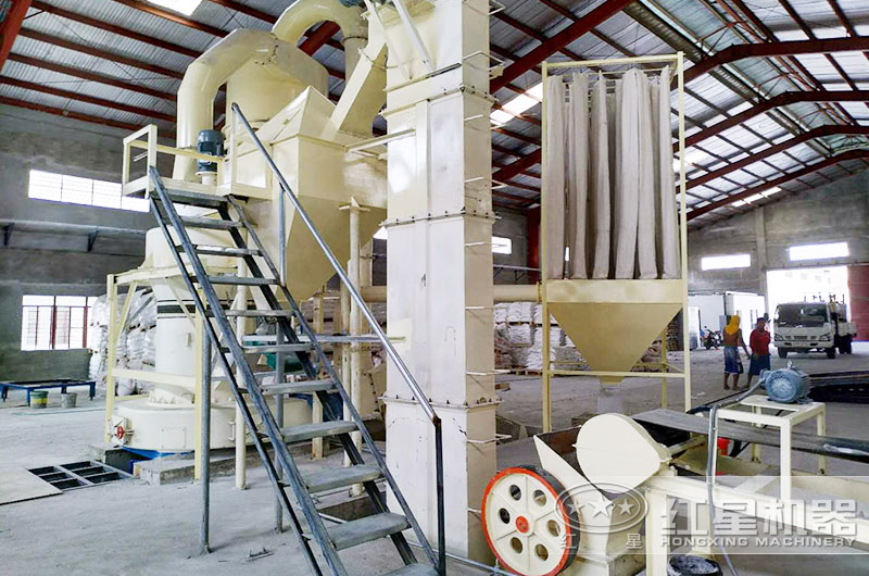 磨粉用戶生產(chǎn)現(xiàn)場，能夠滿足多種規(guī)格磨粉使用